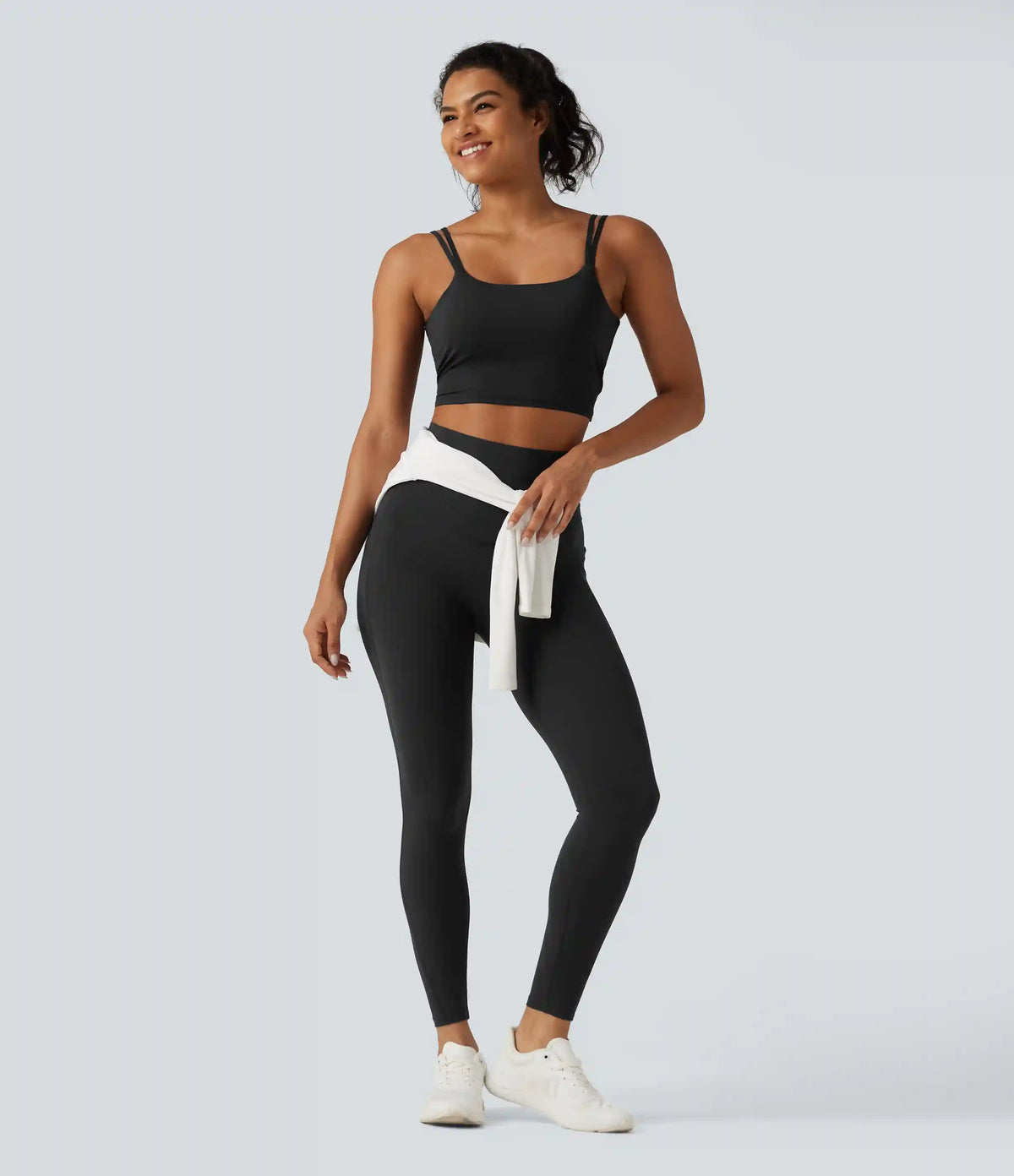Halara UltraSculpt™ High Waisted Tummy Control Shaping Yoga Leggings with Pockets