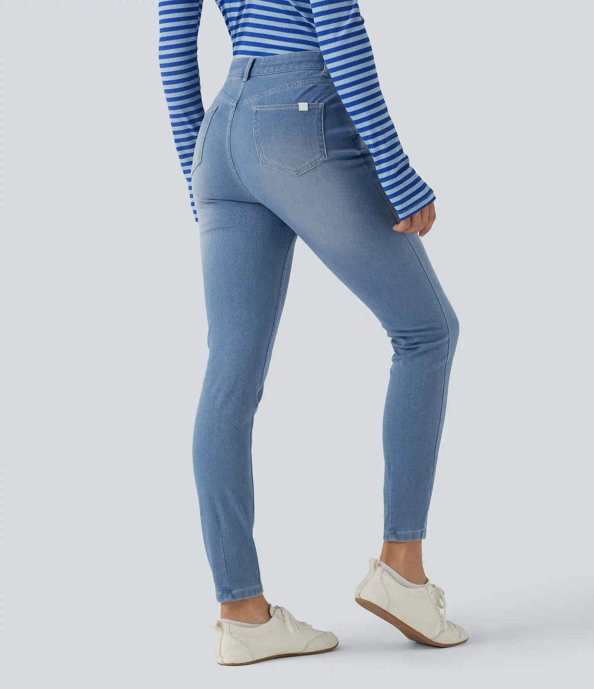 Halara Flex™ High Waisted Casual Skinny Jeans with Pockets