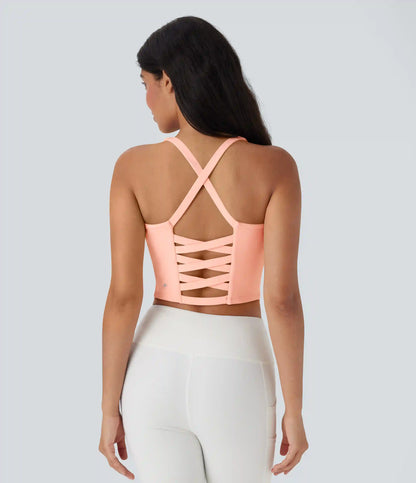 Cropped Yoga Tank Top DD-F Cups
