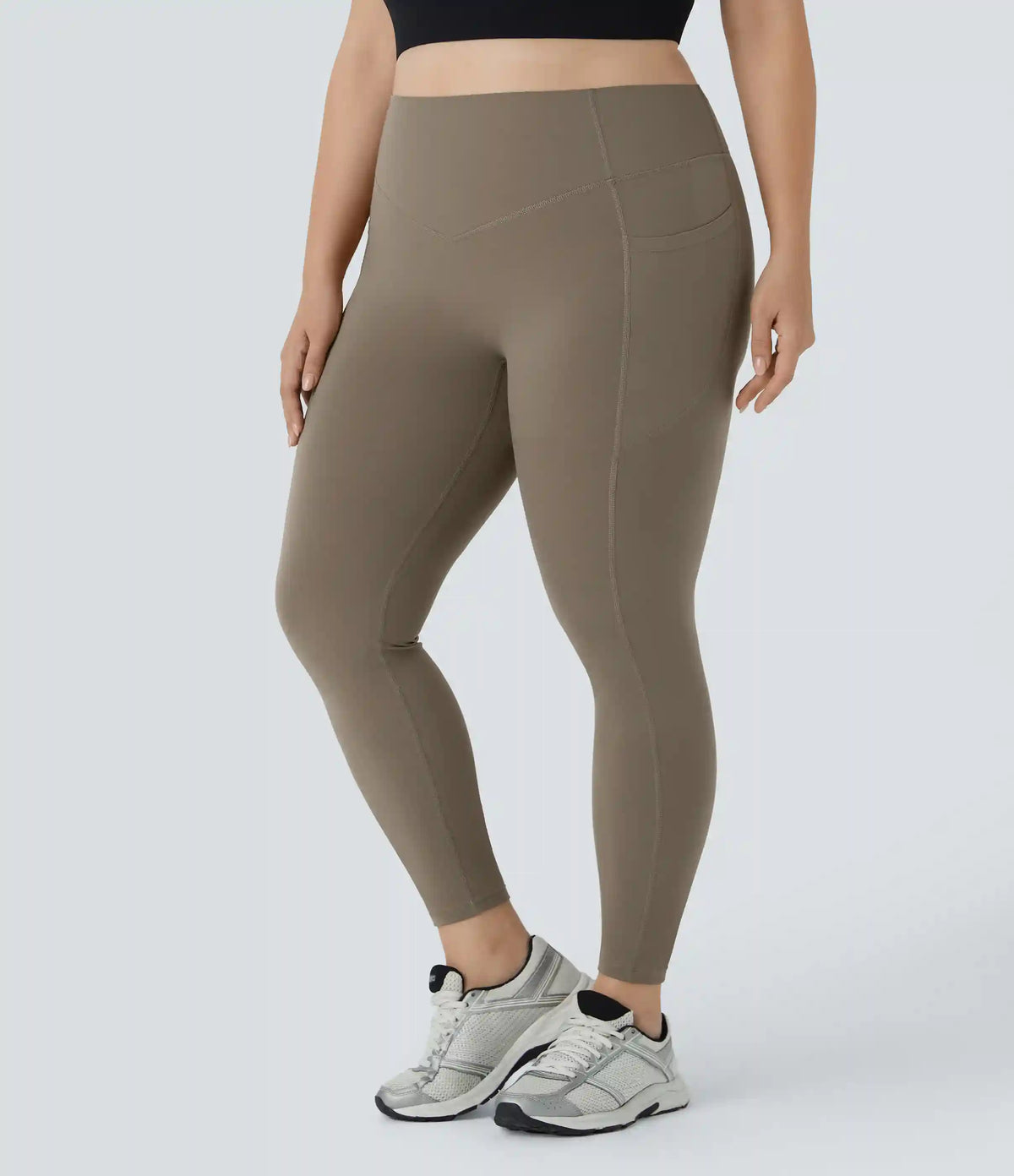 Halara UltraSculpt™ High Waisted Scrunch Butt Lifting Tummy Control Pocket Shaping Training Plus Size Leggings