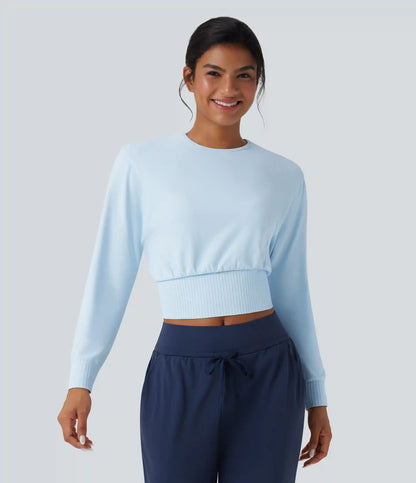 OneForm Seamless Flow Round Neck Long Sleeve Workout Sports Top