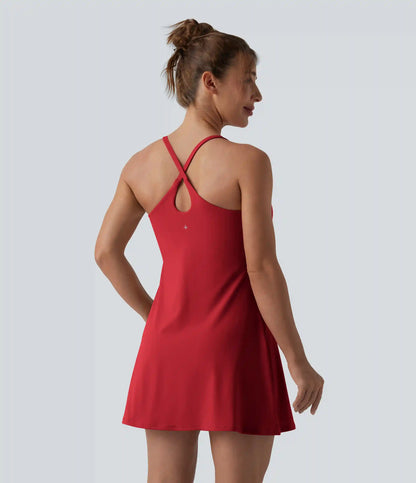 Softlyzero™ Plush Backless Active Dress-Easy Peezy Edition DD-F