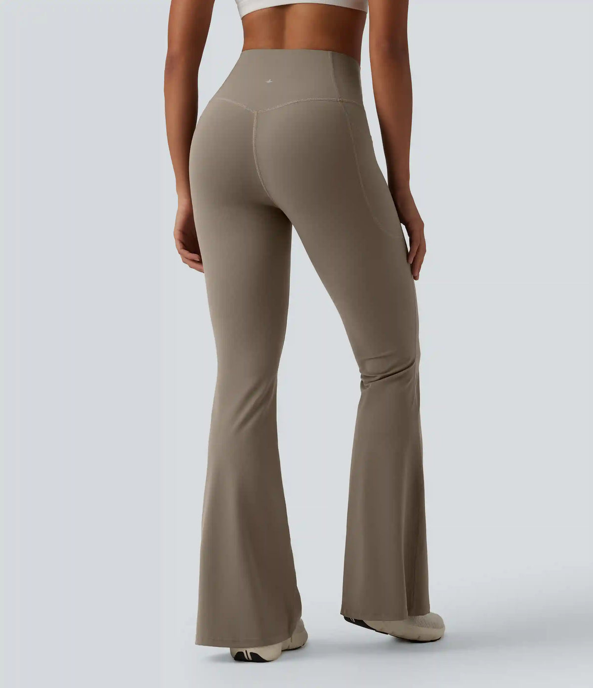 Halara UltraSculpt™ High Waisted Tummy Control Flare Yoga Leggings with Pockets