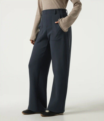 Halara UltraSculpt™ Extra Heat High Waisted Barrel Leg Casual Pants with Pockets