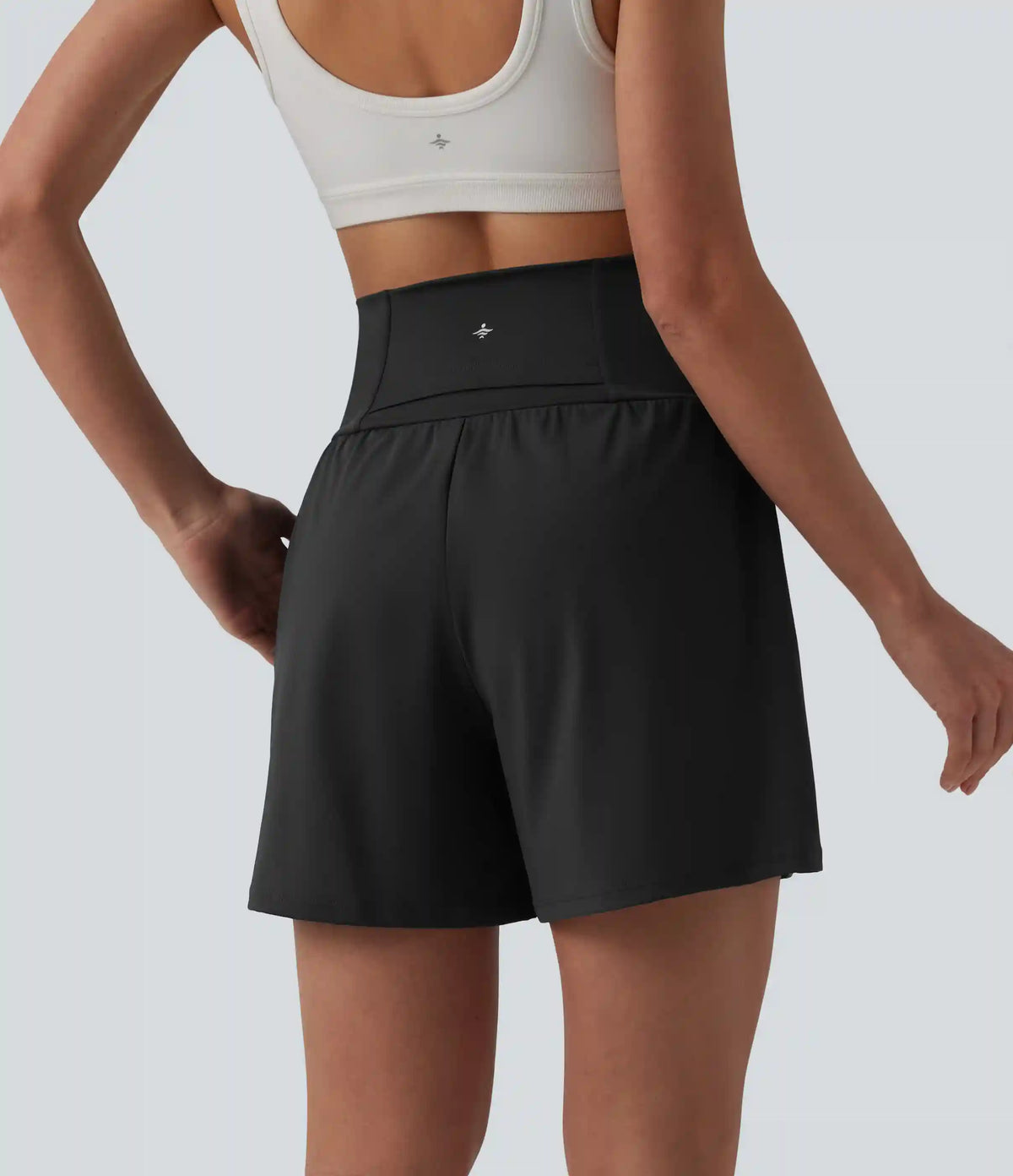 SoftlyZero™ Airy High Waisted Pockets InstantCool Yoga Shorts 5''