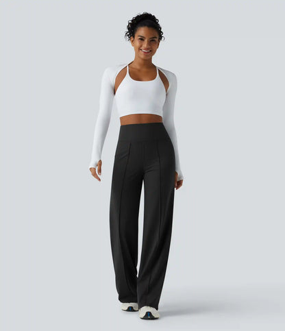 Halara UltraSculpt™ High Waisted Tummy Control Straight Leg Yoga Pants with Pockets