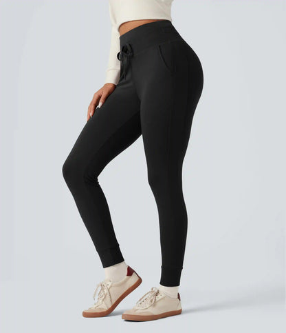 Halara HeatCore High Waisted Drawstring Warming Casual Joggers with Pockets