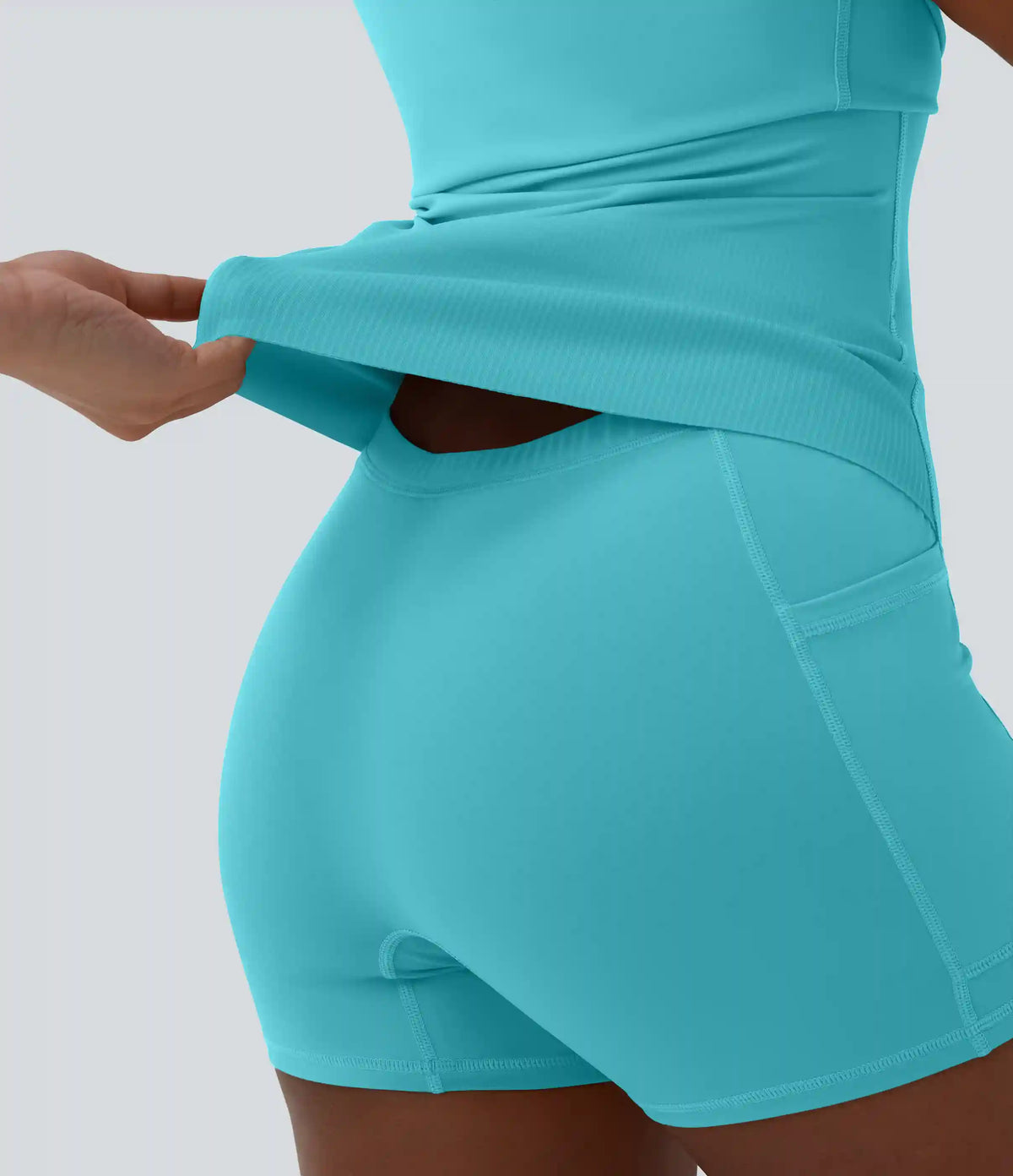 Softlyzero™ Plush Tummy Control Active Dress with Pockets-Easy Peezy Edition