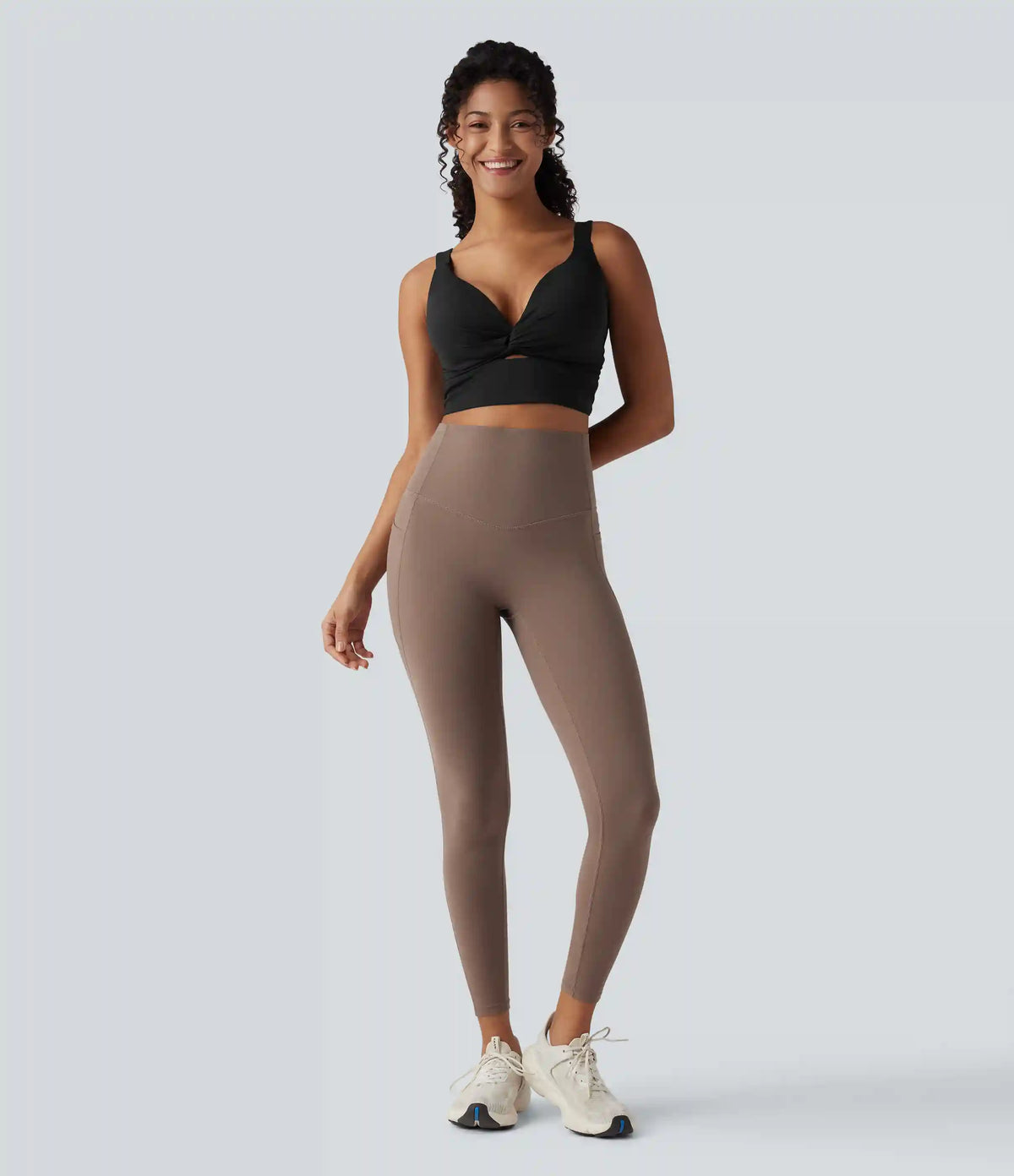 Halara UltraSculpt™ Low Support Push-Up Yoga Sports Bra DD-F Cups