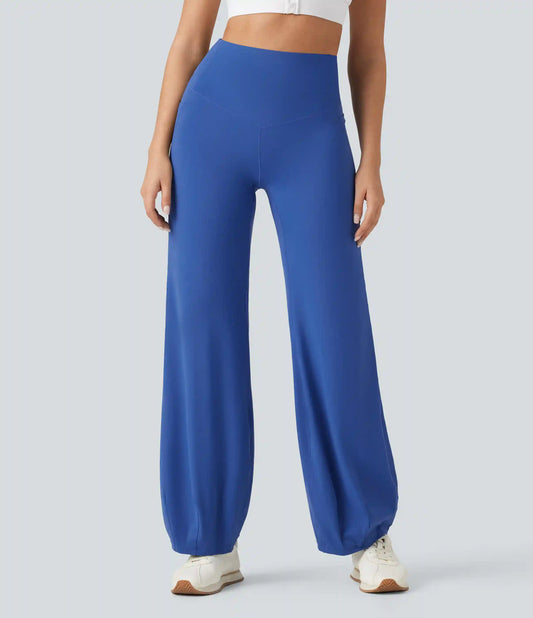 SoftlyZero™ High Waisted Tummy Control Dance Balloon Pants with Pockets