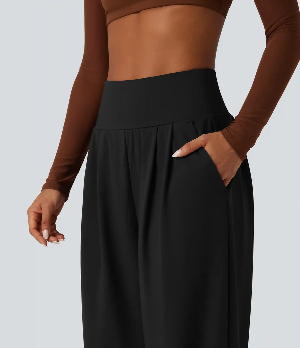 High Waisted Tummy Control Yoga Jogger with Pockets