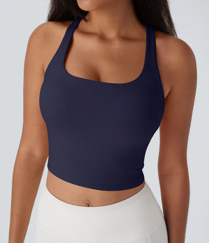 Cropped Yoga Tank Top DD-F Cups