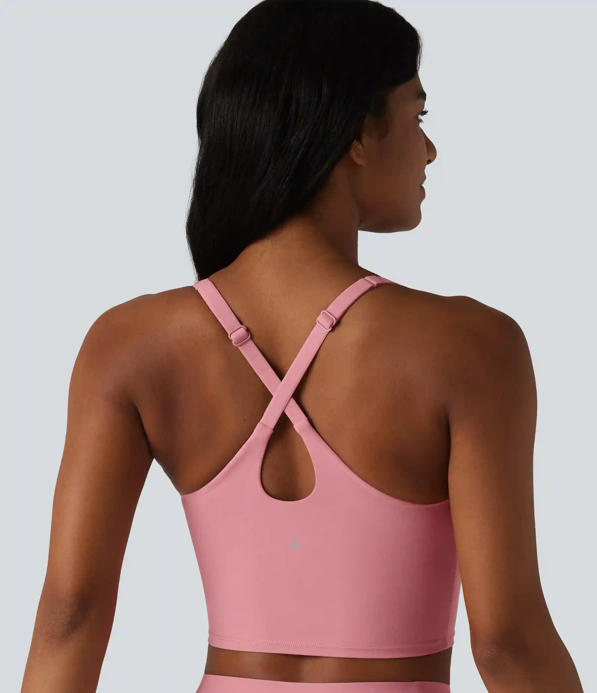 Halara UltraSculpt™ Push-Up Crisscross Adjustable Straps Non-Removable Pad Yoga Tank Top