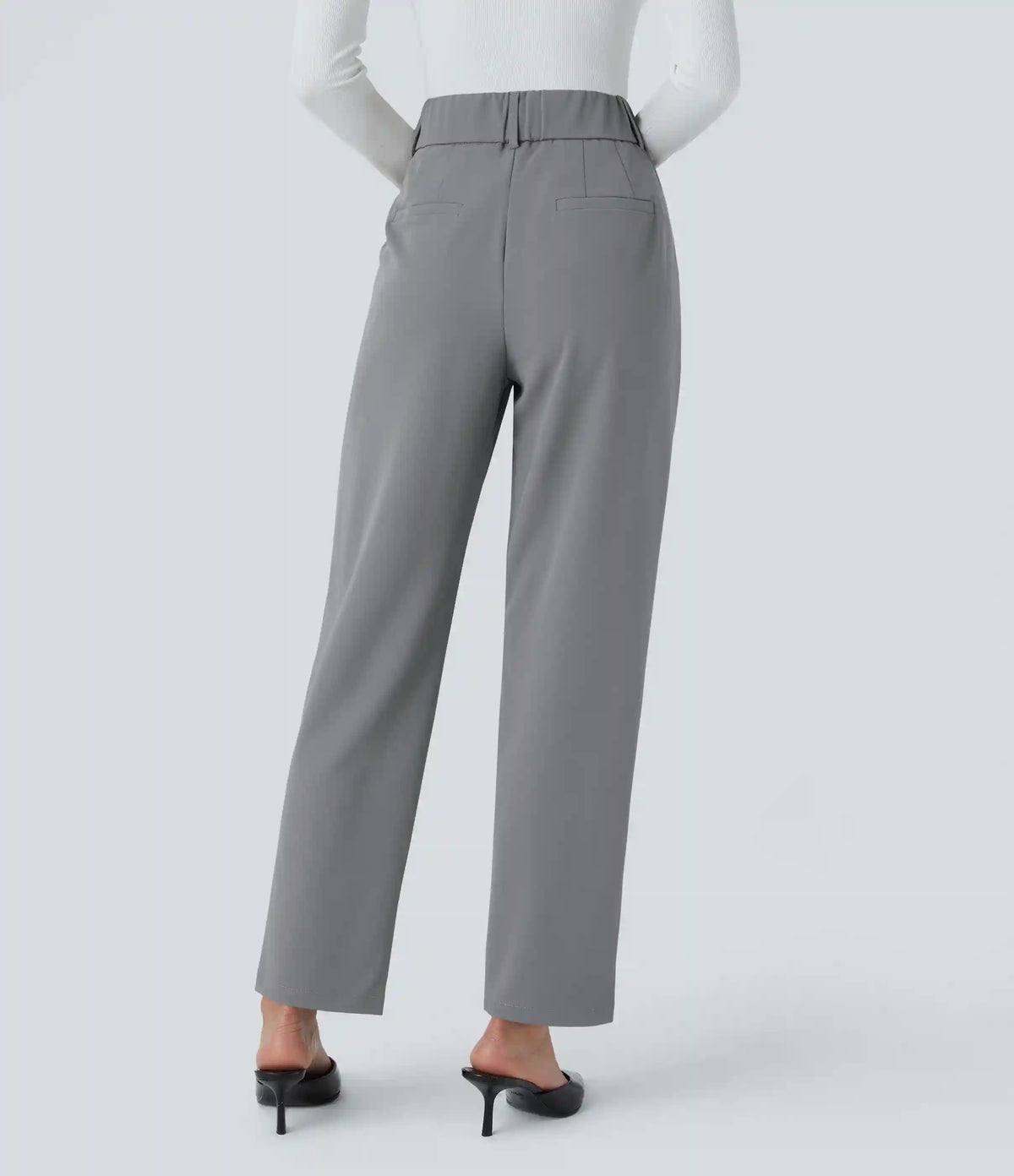 Halara Flex™ High Waisted Pocket Solid Work Tapered Pants