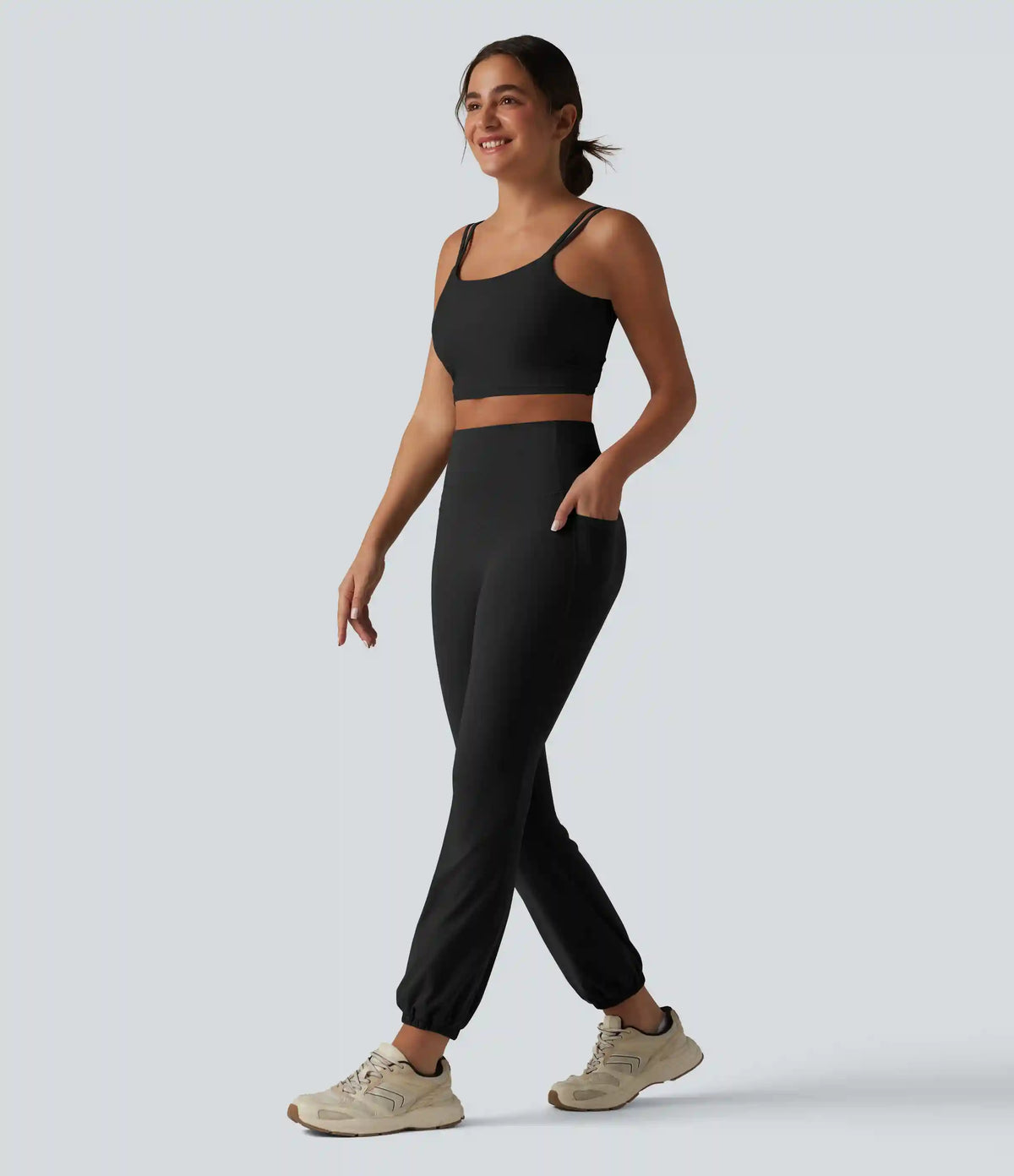 Halara Ultrasculpt™ High Waisted Tummy Control Yoga Balloon Joggers with Pockets