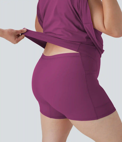 SoftlyZero™ Plush Active Plus Size Dress-Longer Length-Easy Peezy Edition