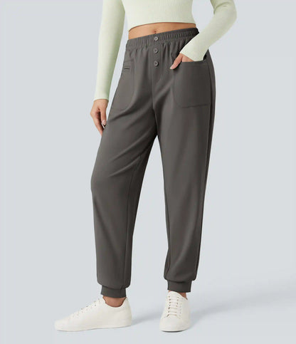 DayStretch Mid Rise Casual Joggers with Pockets