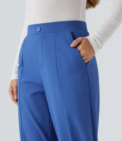 SoftlyZero™ Plush Thermal Mid Rise Work Joggers with Pockets