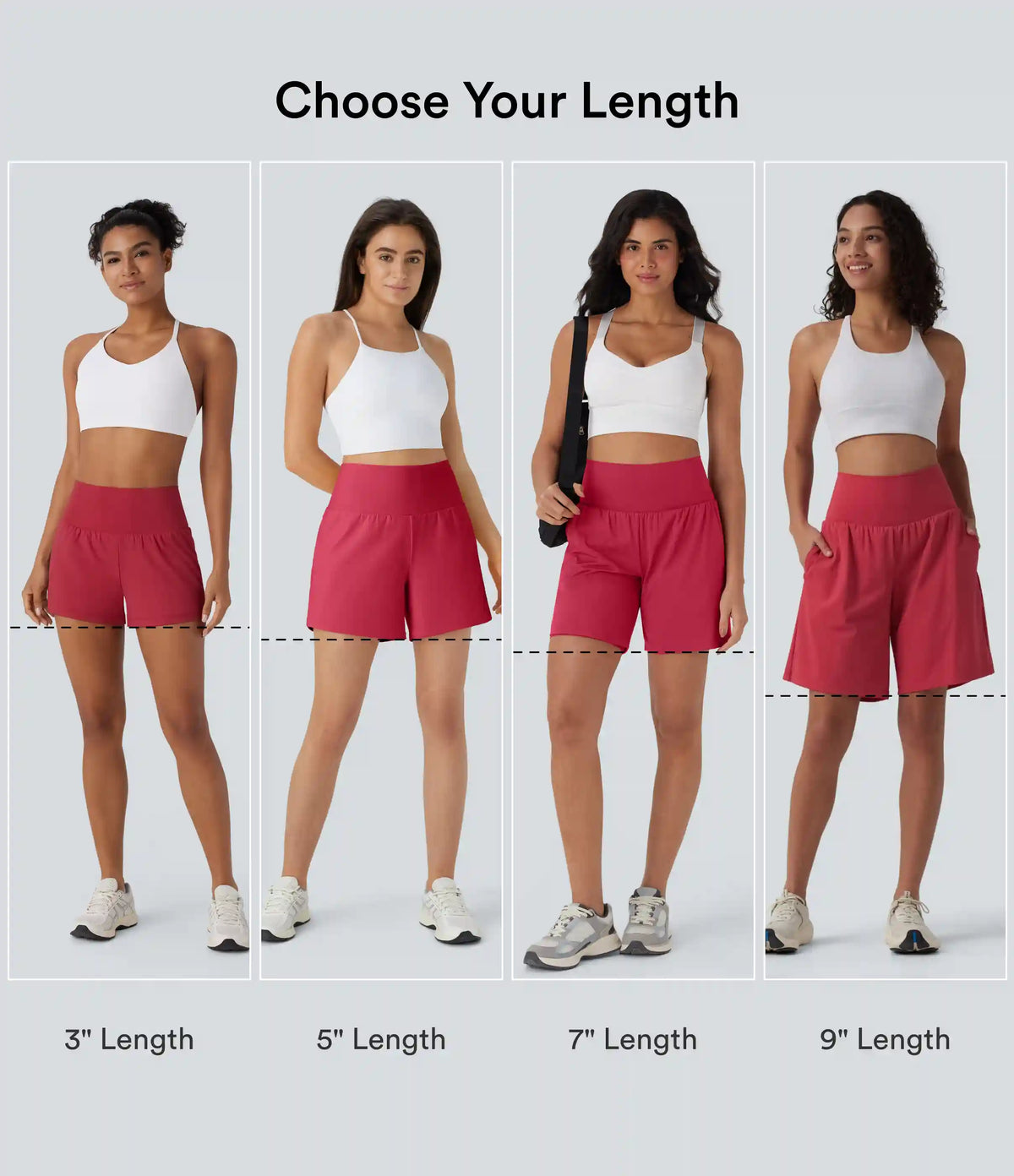 SoftlyZero™ Airy Super High Waisted 2-in-1 InstantCool Yoga Shorts 9" with Pockets