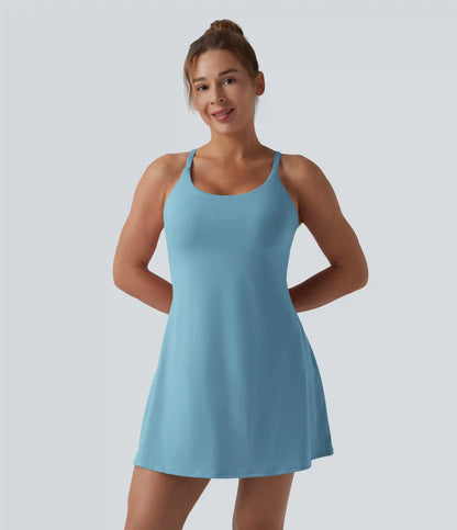 Softlyzero™ Plush Backless Active Dress-Easy Peezy Edition DD-F