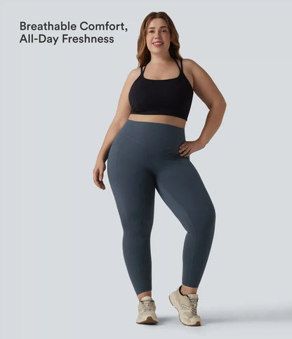 Halara UltraSculpt™ High Waisted Scrunch Butt Lifting Tummy Control Pocket Shaping Training Plus Size Leggings