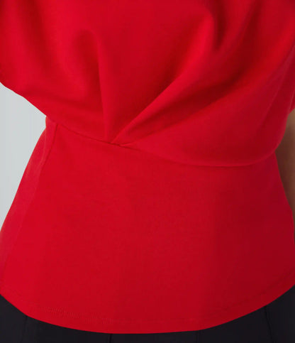 Short Sleeve Work Top