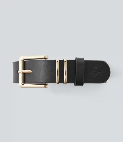 Square Metal Buckle Belt