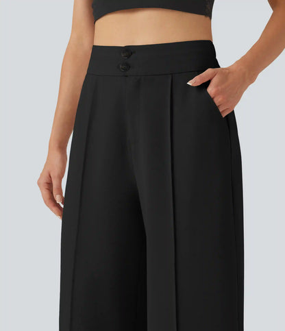 High Waisted Baggy Work Pants with Pockets