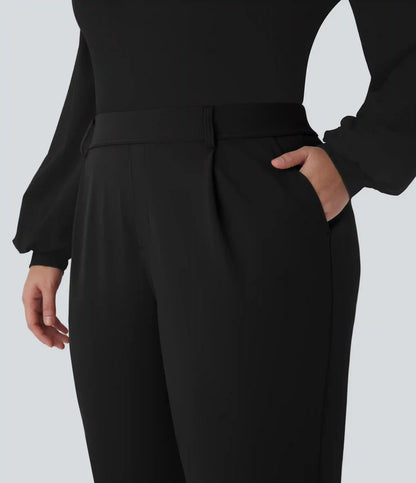 Halara Flex™ DayStretch High Waisted Work Plus Size Flare Pants with Pockets