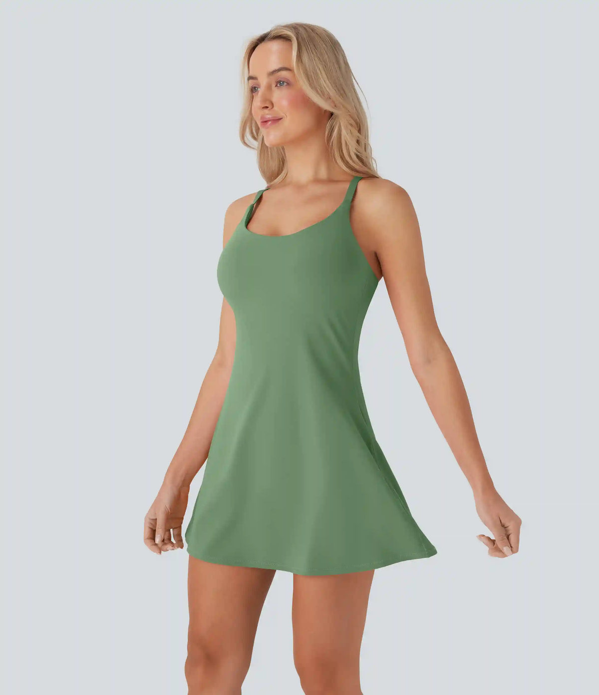 SoftlyZero™ Plush Molded Cups Low Support Dance Active Dress-Easy Peezy Edition DD-F Cups