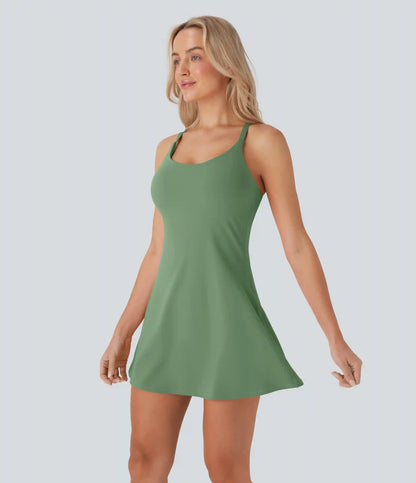 SoftlyZero™ Plush Molded Cups Low Support Dance Active Dress-Easy Peezy Edition DD-F Cups
