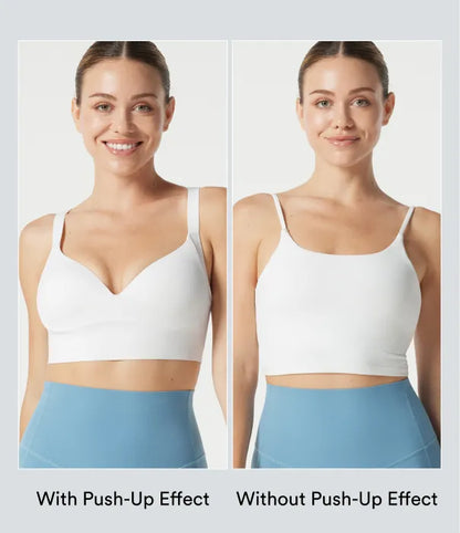 Halara UltraSculpt™ Push-Up Adjustable Buckle Non-Removable Pad Yoga Sports Bra