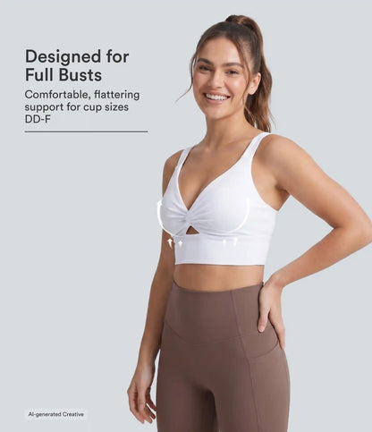 Halara UltraSculpt™ Low Support Push-Up Yoga Sports Bra DD-F Cups