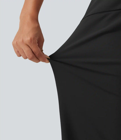 Halara Flex™ Mid Rise Wide Leg Work Pants with Pockets
