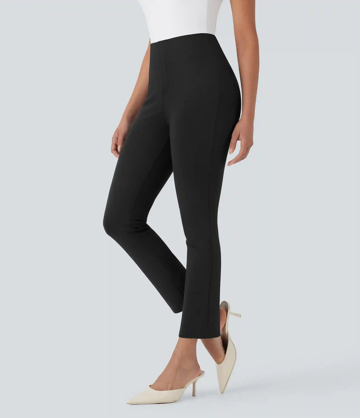 Halara Flex™ High Waisted Pocket Tapered Cropped Work Pants