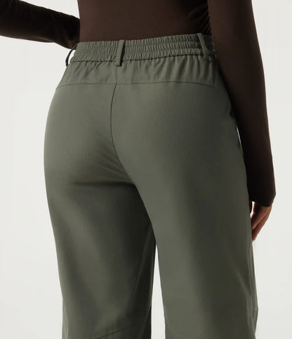High Waisted Wide Leg Hiking Pants with Pockets