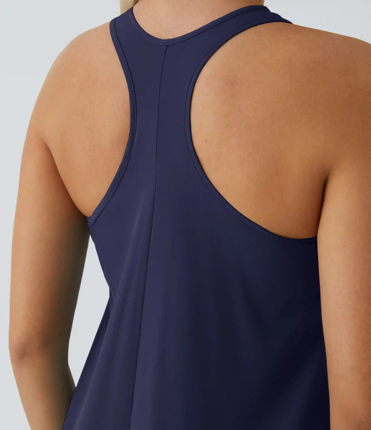 Breezeful™ RacerPocket High Low Flowy Midi Quick Dry Casual Dress