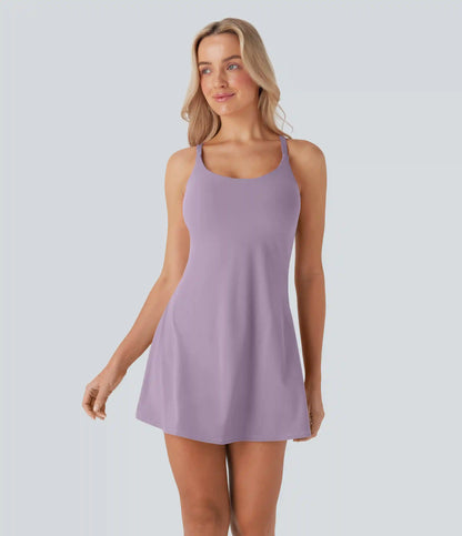SoftlyZero™ Plush Molded Cups Low Support Dance Active Dress-Easy Peezy Edition DD-F Cups