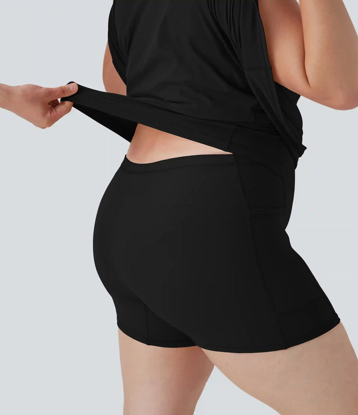 SoftlyZero™ Plush Active Plus Size Dress-Longer Length-Easy Peezy Edition