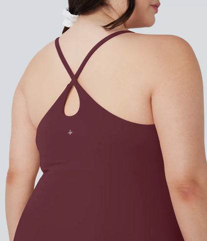 SoftlyZero™ Plush Active Plus Size Dress-Longer Length-Easy Peezy Edition