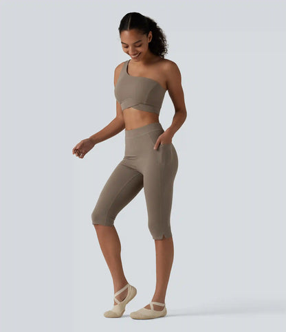 Halara UltraSculpt™ High Waisted Pedal Pusher Yoga Leggings with Pockets