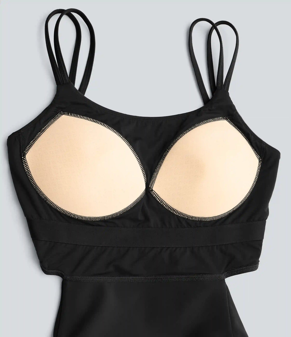 Halara UltraSculpt™ Non-Removable Pad Tummy Control Butt Lifting Ruched Yoga Jumpsuit with Pockets-Easy Peezy Edition