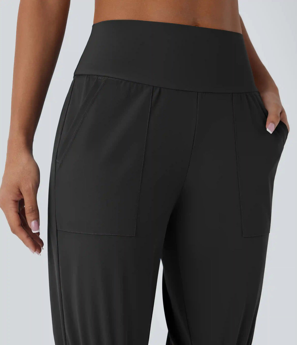 High Waisted Pocket Casual Shorts