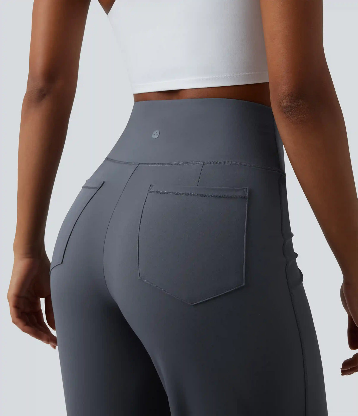 Halara UltraSculpt™ High Waisted Tummy Control Straight Leg Yoga Pants with Pockets