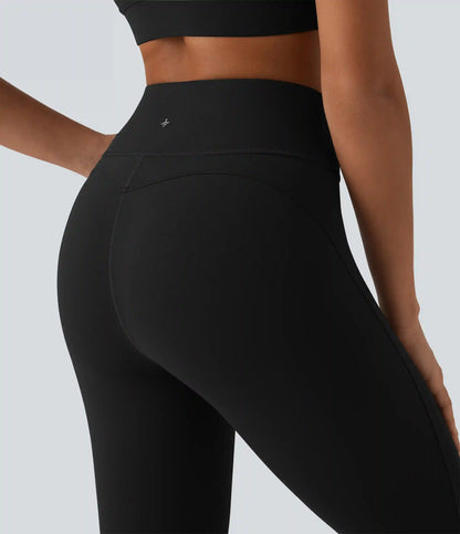 Halara UltraSculpt™ High Waisted D-Buckle Hiking 7/8 Leggings with Zip Pocket