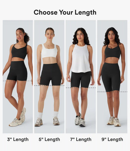 Halara UltraSculpt™ High Waisted Butt Lifting Tummy Control Pocket Shaping Training Biker Shorts 7''