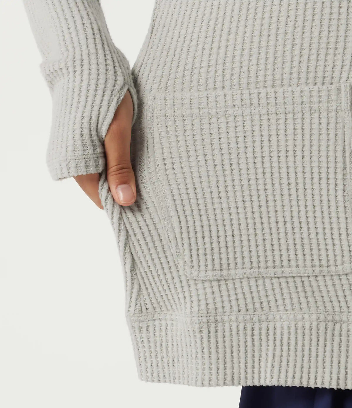 Hooded Long Sleeve Casual Jacket with Pockets