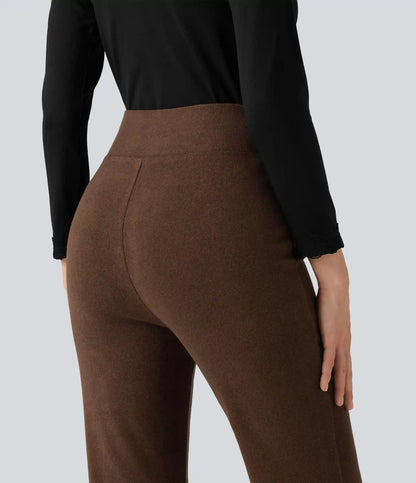 High Waisted Flare Casual Pants