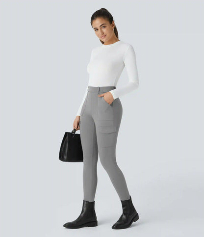Halara Flex™ DayStretch High Waisted Pockets Skinny Cargo Work Pants