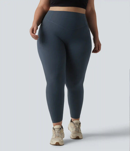 Halara UltraSculpt™ High Waisted Scrunch Butt Lifting Tummy Control Pocket Shaping Training Plus Size Leggings